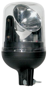 Arbeitsscheinwerfer Scheinwerfer rund mit Griff und Schalter incl H3 Birne  12V/55W